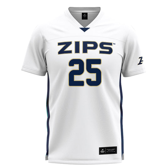 Akron - NCAA Women's Lacrosse : Sienna Hinchcliffe - White Lacrosse Jersey