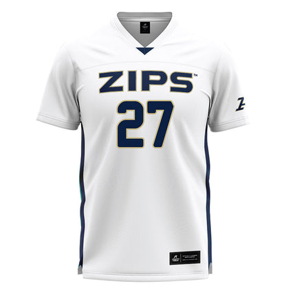 Akron - NCAA Women's Lacrosse : Lily Barra - White Lacrosse Jersey-0