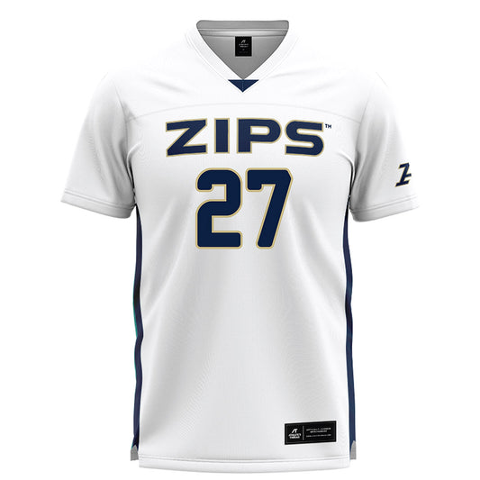 Akron - NCAA Women's Lacrosse : Lily Barra - White Lacrosse Jersey-0