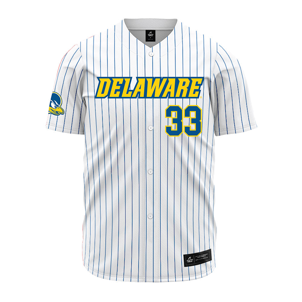 Delaware - NCAA Baseball : Ryan McLaughlin - Pinstripe Jersey