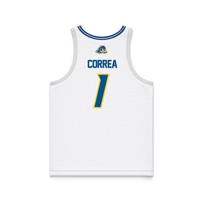 Delaware - NCAA Women's Basketball : Kailah Correa - White Basketball Jersey-1