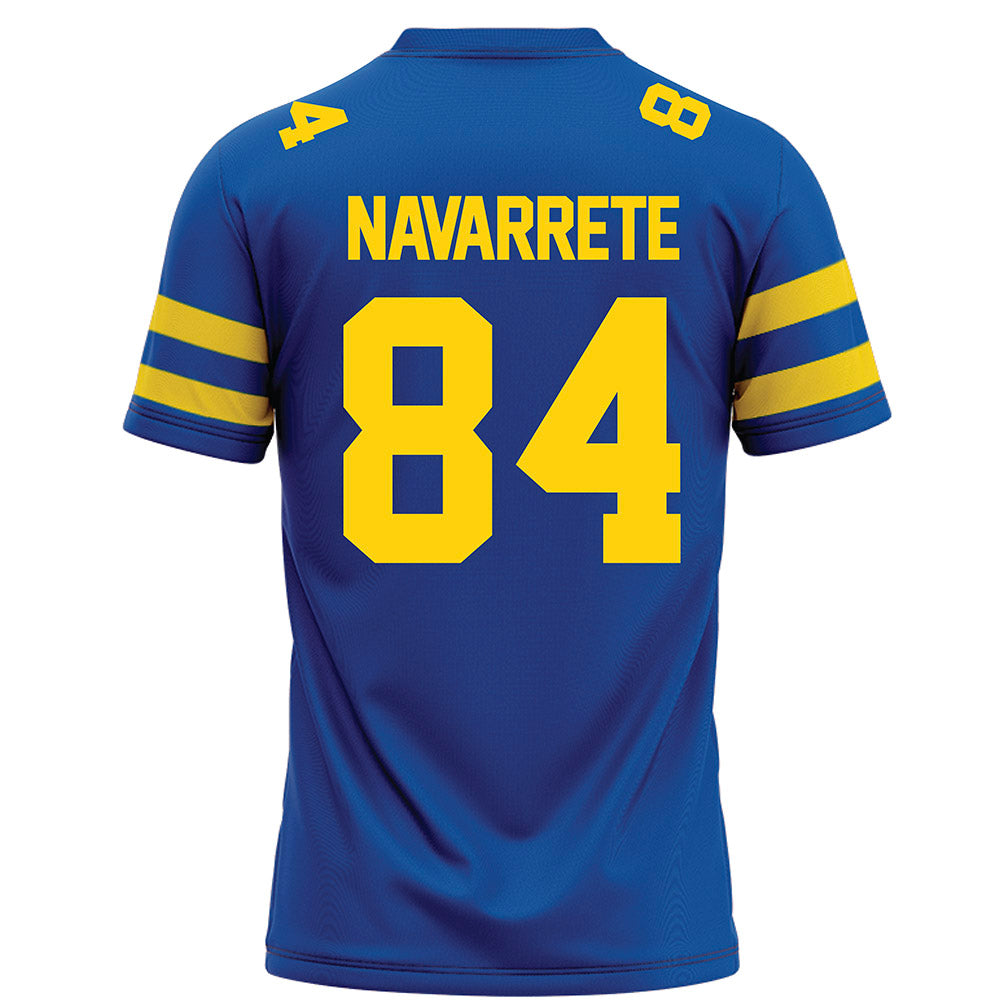 Delaware - NCAA Football : Ashton Navarrete - Blue Football Jersey-1