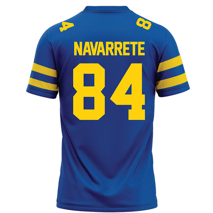 Delaware - NCAA Football : Ashton Navarrete - Blue Football Jersey-1