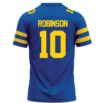 Delaware - NCAA Football : Taesean Robinson - Blue Football Jersey-1