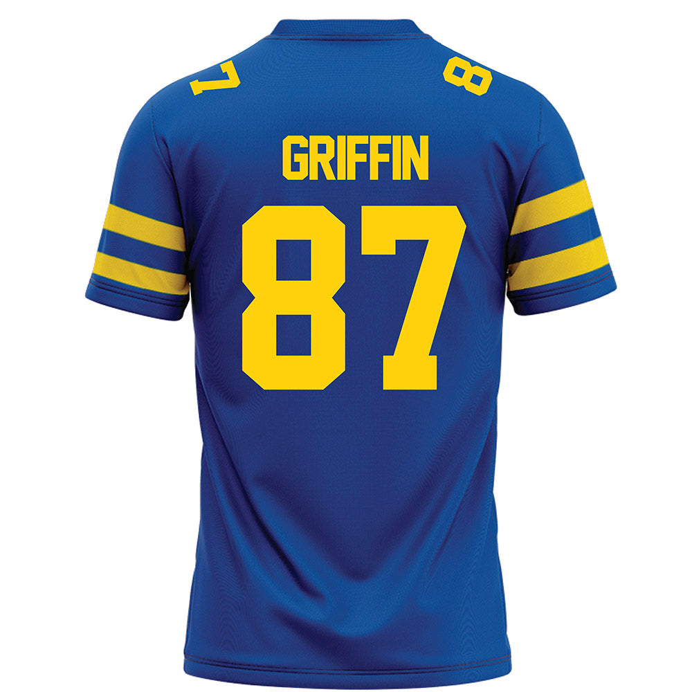 Delaware - NCAA Football : Carson Griffin - Blue Football Jersey-1