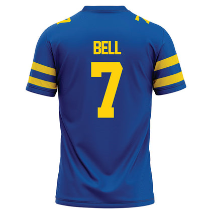 Delaware - NCAA Football : Tyler Bell - Blue Football Jersey-1