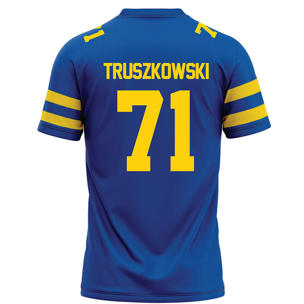 Delaware - NCAA Football : Brandon Truszkowski - Blue Football Jersey-1
