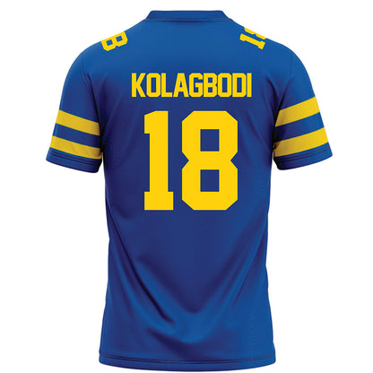 Delaware - NCAA Football : Jamarion Kolagbodi - Blue Football Jersey-1