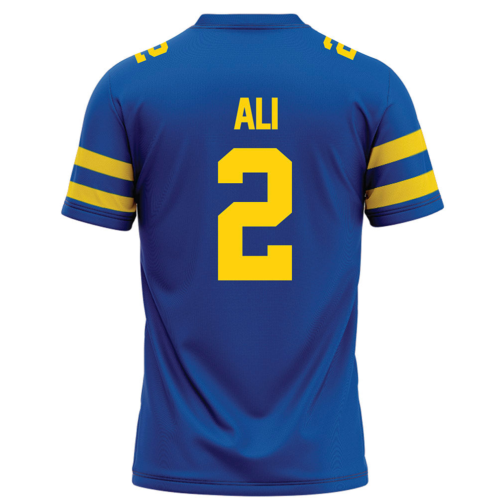 Delaware - NCAA Football : Kahlil Ali - Blue Football Jersey-1