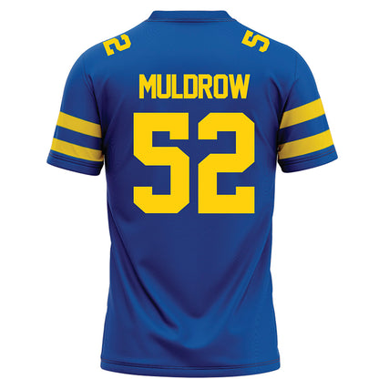 Delaware - NCAA Football : Miles Muldrow - Blue Football Jersey-1