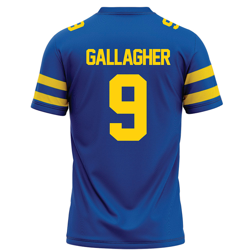 Delaware - NCAA Football : Colin Gallagher - Blue Football Jersey-1