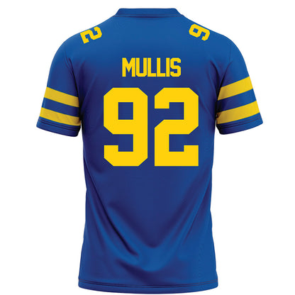 Delaware - NCAA Football : Kason Mullis - Blue Football Jersey-1