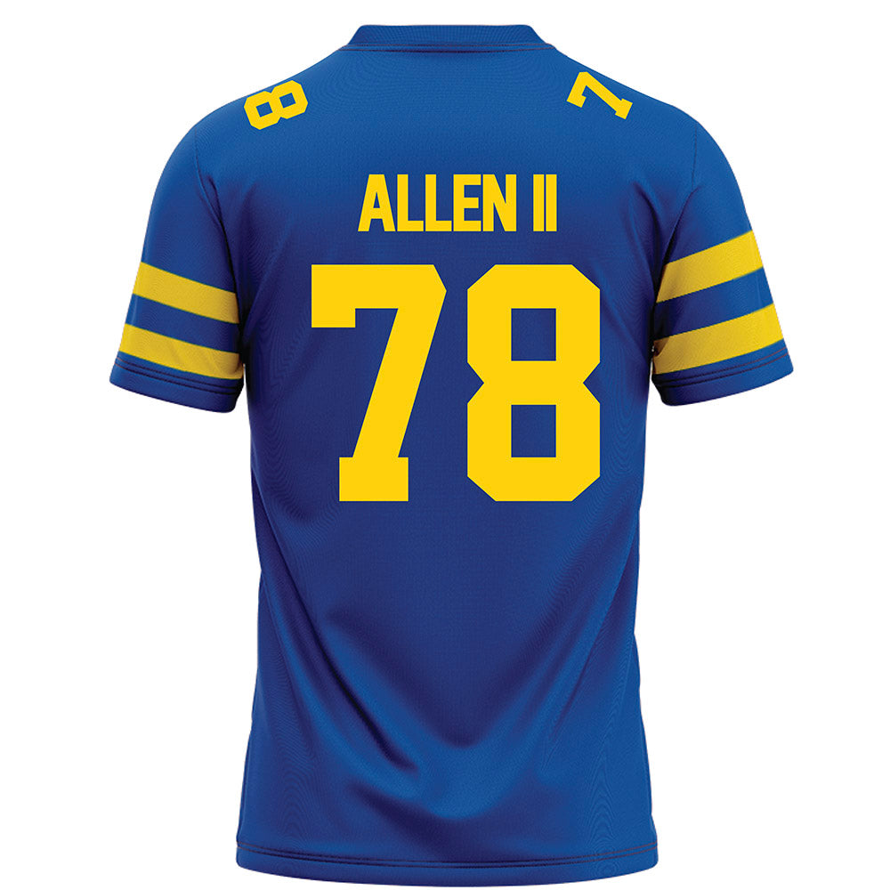 Delaware - NCAA Football : Bentley Allen II - Blue Football Jersey-1