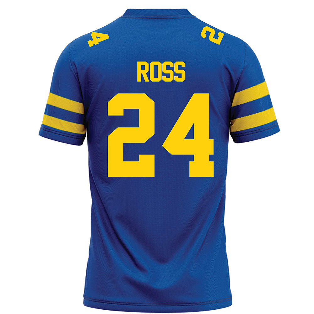 Delaware - NCAA Football : Jalen Ross - Blue Football Jersey-1