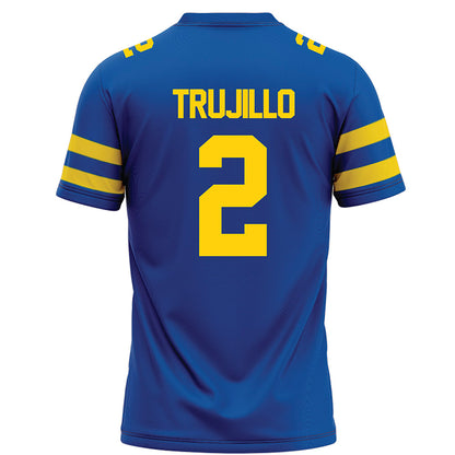 Delaware - NCAA Football : Riley Trujillo - Blue Football Jersey-1