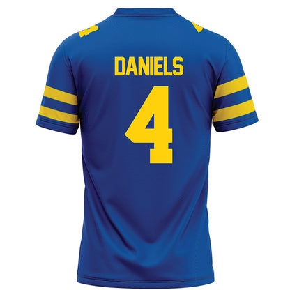 Delaware - NCAA Football : Demarco Daniels - Blue Football Jersey-1