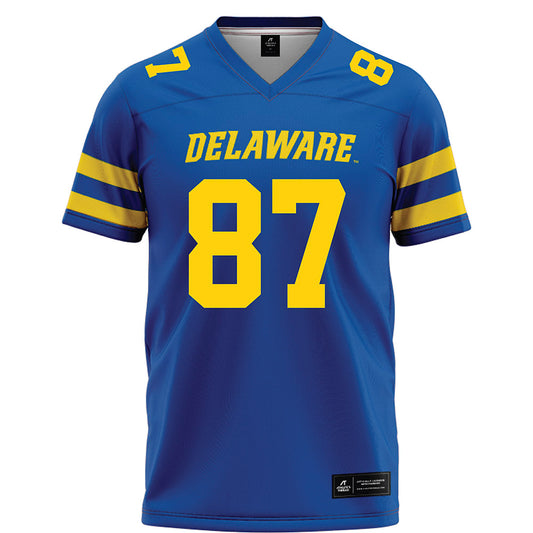 Delaware - NCAA Football : Carson Griffin - Blue Football Jersey-0