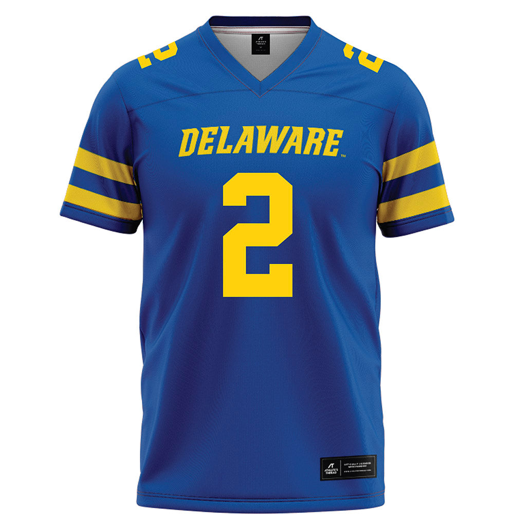 Delaware - NCAA Football : Kahlil Ali - Blue Football Jersey-0