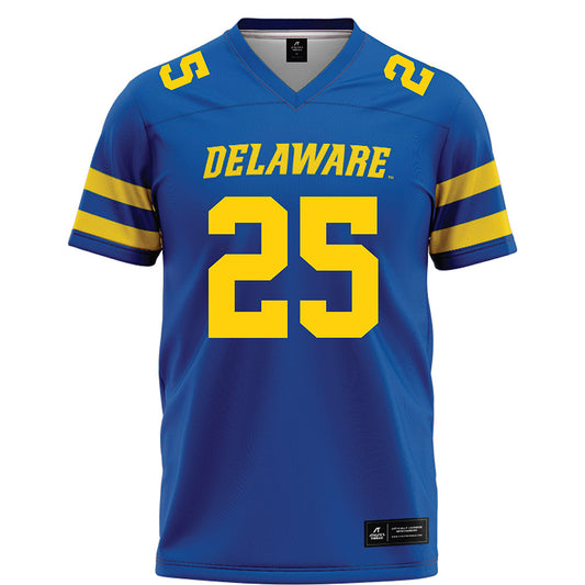 Delaware - NCAA Football : Azir lee - Blue Football Jersey-0