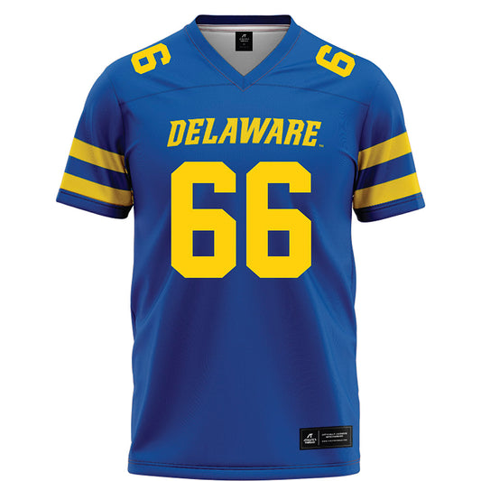 Delaware - NCAA Football : Bodie Frederick - Blue Football Jersey-0