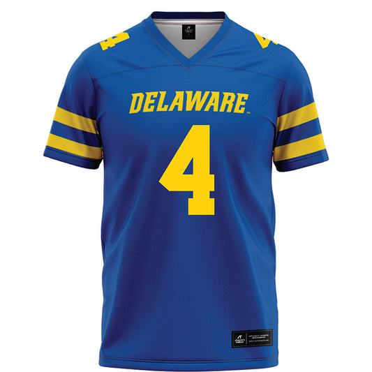 Delaware - NCAA Football : Demarco Daniels - Blue Football Jersey-0
