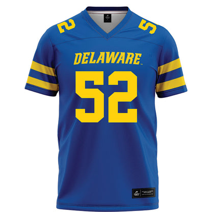 Delaware - NCAA Football : Miles Muldrow - Blue Football Jersey-0