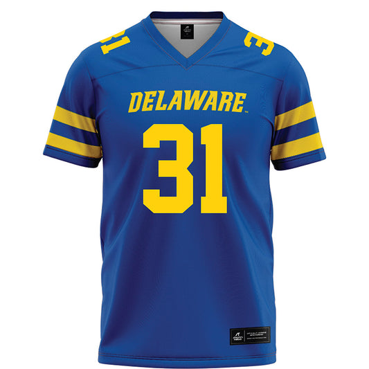 Delaware - NCAA Football : Tucker Smack - Blue Football Jersey-0