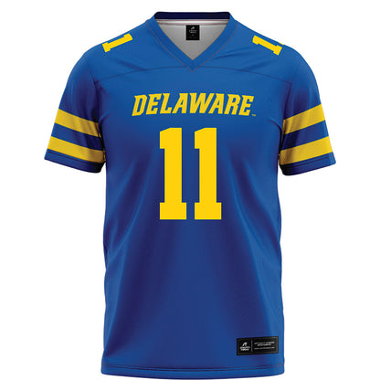 Delaware - NCAA Football : Jawarren Corbin - Blue Football Jersey-0