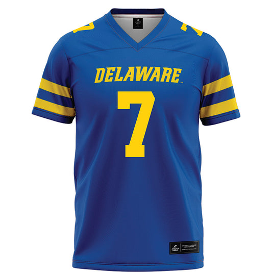 Delaware - NCAA Football : Tyler Bell - Blue Football Jersey-0