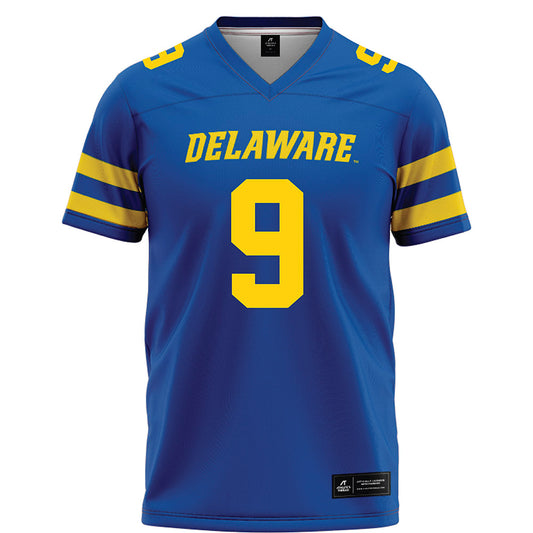 Delaware - NCAA Football : Colin Gallagher - Blue Football Jersey-0