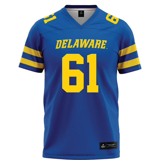 Delaware - NCAA Football : Steven Demboski - Blue Football Jersey-0
