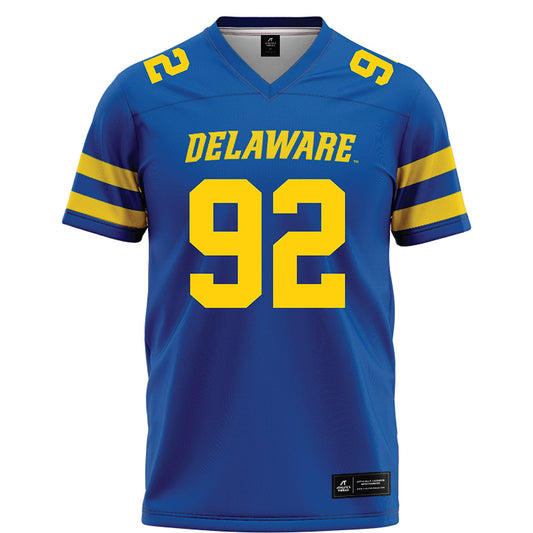 Delaware - NCAA Football : Kason Mullis - Blue Football Jersey-0