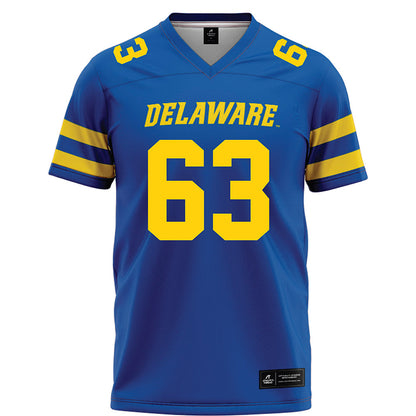 Delaware - NCAA Football : Collier Book - Blue Football Jersey-0
