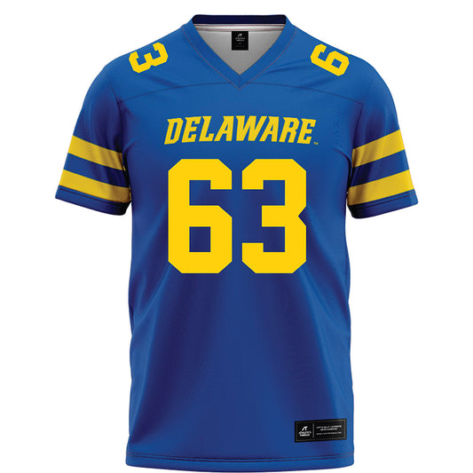 Delaware - NCAA Football : Collier Book - Blue Football Jersey-0