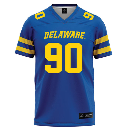 Delaware - NCAA Football : Noah Frazier - Blue Football Jersey-0