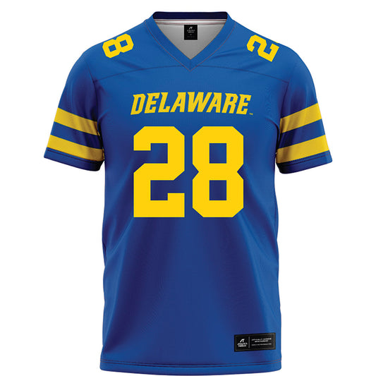 Delaware - NCAA Football : Quincy Smith - Blue Football Jersey-0