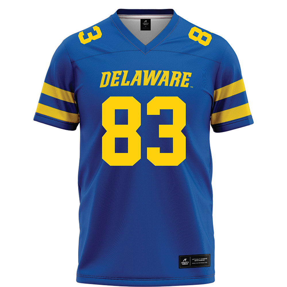 Delaware - NCAA Football : Calvin Thomas - Blue Football Jersey-0