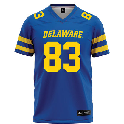 Delaware - NCAA Football : Calvin Thomas - Blue Football Jersey-0