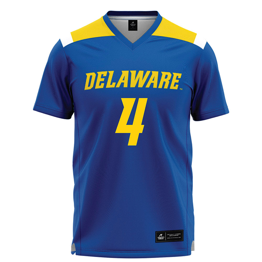 Delaware - NCAA Women's Lacrosse : Marin Mooney - Blue Lacrosse Jersey -0