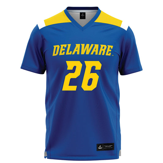 Delaware - NCAA Women's Lacrosse : Alison Swartout - Blue Lacrosse Jersey -0