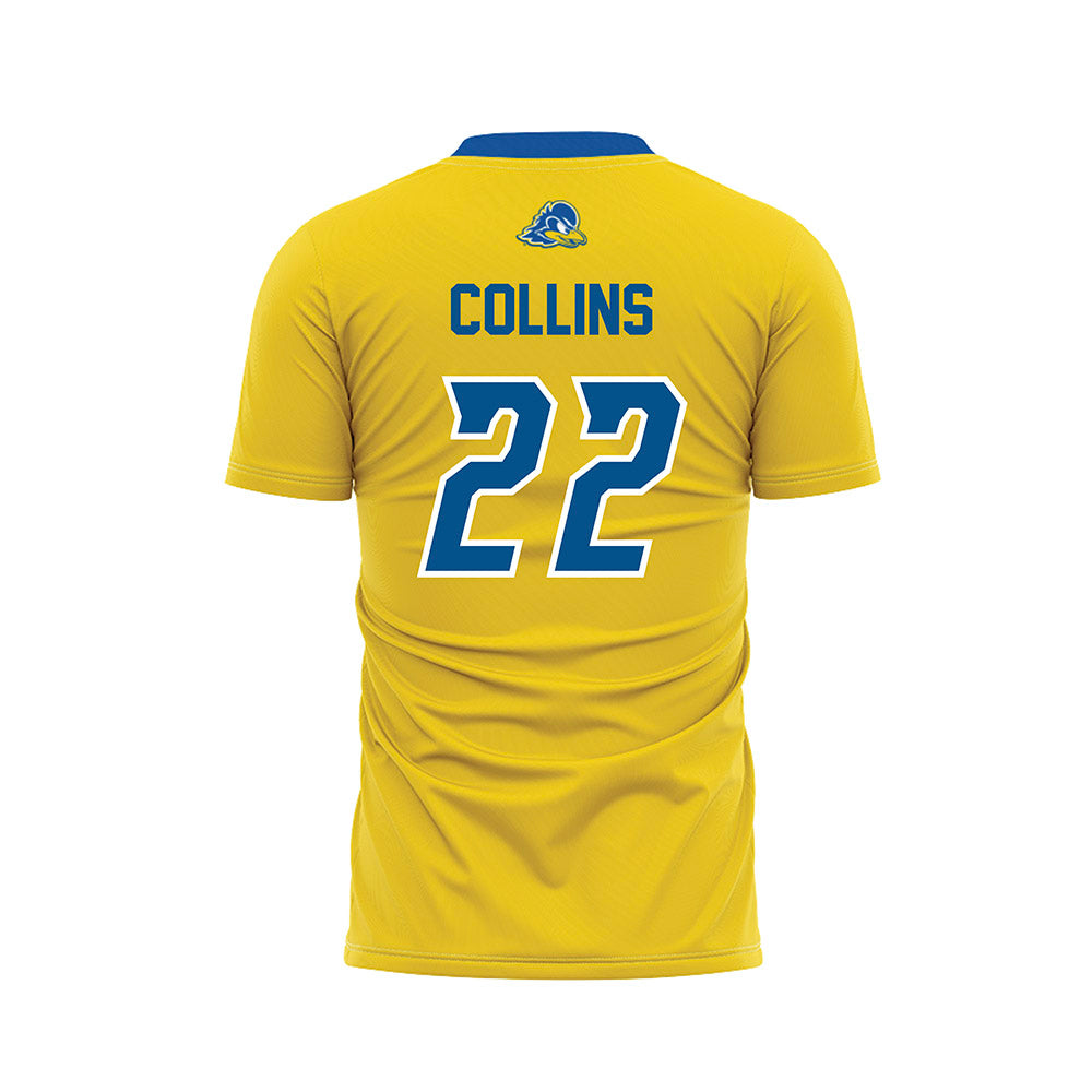 Delaware - NCAA Women's Soccer : Cali Collins - Yellow Soccer Jersey-1
