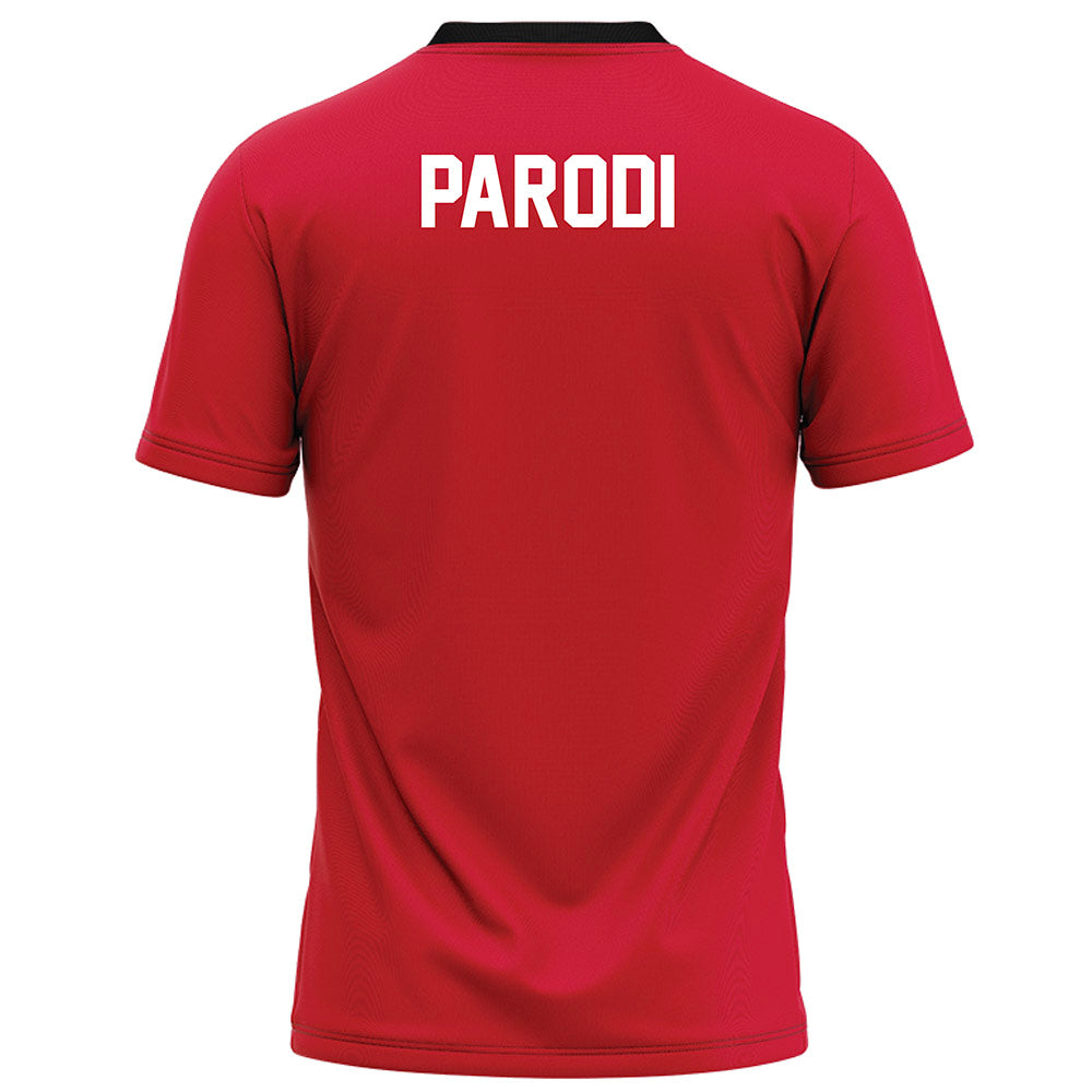 UNLV - NCAA Football : Cameron Parodi - Red Football Jersey-1