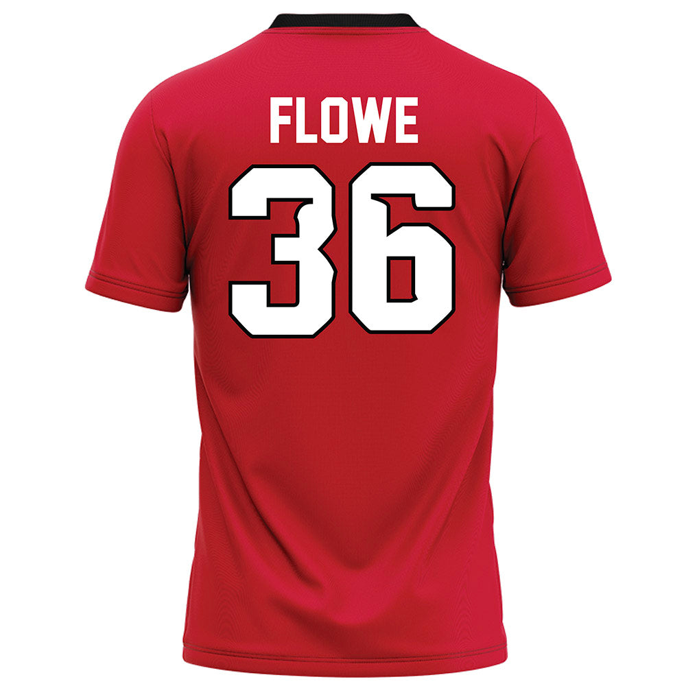 UNLV - NCAA Football : Justin Flowe - Red Football Jersey-1