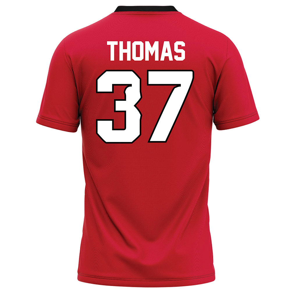 UNLV - NCAA Football : Triston Thomas - Red Football Jersey-1