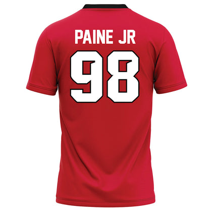 UNLV - NCAA Football : David Paine Jr - Red Football Jersey-1