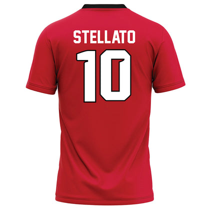 UNLV - NCAA Football : Troy Stellato - Red Football Jersey-1
