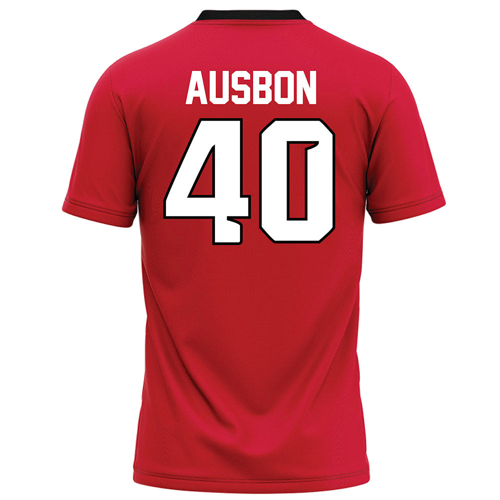 UNLV - NCAA Football : Armand Ausbon - Red Football Jersey-1