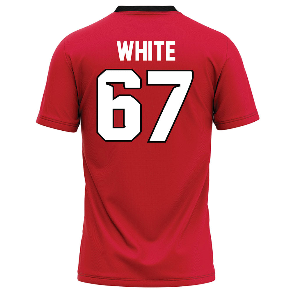 UNLV - NCAA Football : Malik White - Red Football Jersey-1