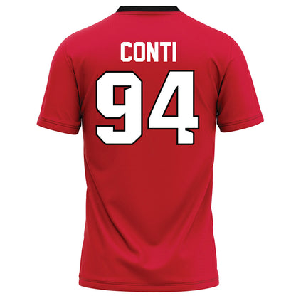 UNLV - NCAA Football : Lucas Conti - Red Football Jersey-1