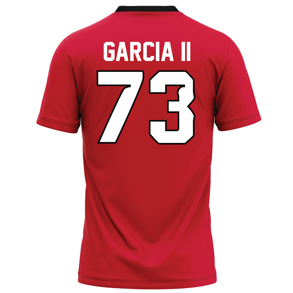 UNLV - NCAA Football : Jesus Garcia II - Red Football Jersey-1